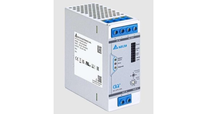 T&aacute;pegys&eacute;g DELTA DRU-24V40AMN, Delta DIN s&iacute;nre szerelhető, CLIQ M, DC UPS akkumul&aacute;tort&ouml;ltő 40A