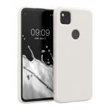 Husa Kwmobile pentru Google Pixel 4a, Alb, Silicon, KWM000011JE041C, Carcasa