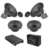 Pachet Difuzoare Auto cu subwoofer Opel Corsa C 2000-2007 Hertz Cento 1500 W