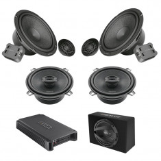 Pachet Difuzoare Auto cu subwoofer Opel Combo D 2012-2018 Hertz Cento 1500 W