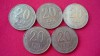 20 LEI 1991, 1992, 1993, 1994, 1995. LOT (F26)***