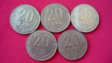 20 LEI 1991, 1992, 1993, 1994, 1995. LOT (F26)***