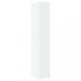 Cumpara ieftin Dulap inalt, alb, 30x42,5x185 cm, lemn prelucrat