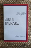 STUDII LITERARE -GEORGETA HORODINCA