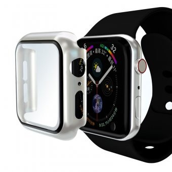 Carcasa protectie Watch 44 mm argintiu