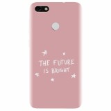 Husa silicon pentru Huawei P9 Lite, The Future Is Bright