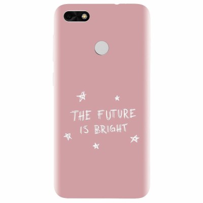 Husa silicon pentru Huawei P9 Lite, The Future Is Bright foto