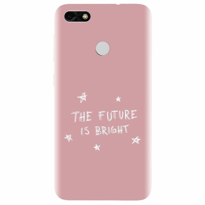 Husa silicon pentru Huawei P9 Lite, The Future Is Bright