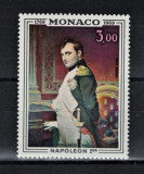 MONACO 1969 - Napoleon Bonaparte, 200 de ani de la nastere/ serie completa MNH, Nestampilat