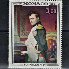 MONACO 1969 - Napoleon Bonaparte, 200 de ani de la nastere/ serie completa MNH