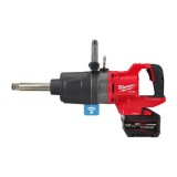 Cheie de impact 1, &sup3; ONE-KEYtm M18 FUELtm cu maner-D, cuplu ridicat, inel de fixare si gat lung cu un acumulator Forge M18FB12 de 18V cu 12Ah,incarcat