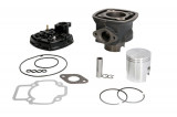 Set motor si chiuloasa Piaggio Gilera/Nrg 80cc 47mm/bolt 12mm, racire apa, Inparts