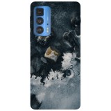 Husa compatibila cu Motorola G20 model Ice crystals, Silicon, TPU, Viceversa, Transparent, Carcasa