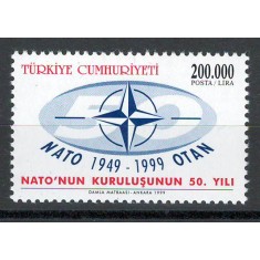 Turcia 1999 3174 MNH - 50 de ani de la Tratatul Atlanticului de Nord (NATO)