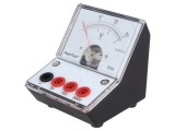 Voltmetru PEAKTECH P 205-07 0-300V, Precizie 2%, 50&Omega;, 90x106x103mm
