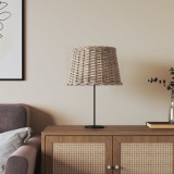 VidaXL Abajur veioză, maro, &Oslash;40x26 cm, răchită