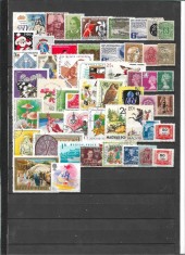 C5207 - lot timbre stampilate si nestampilate Romania si alte tari