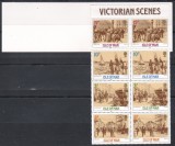Isle of Man 1987 - Imagini din epoca victoriană, Carnet cu 16 timbre, MNH