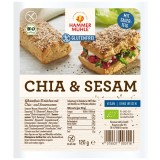Chifle cu chia si susan fara gluten 2x60g, eco