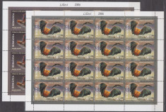 DB Romania 2006 Lilieci minicoli de 16 MNH foto