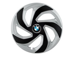 Set 4 capace roti Rex Gri-Negru R14 pentru gama auto BMW foto