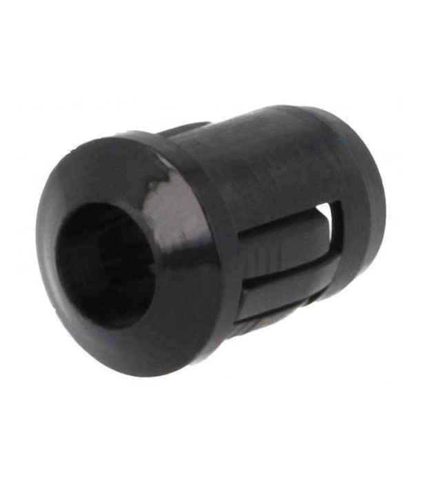 Suport pentru LED 5 mm monobloc neagra UL94V-2 L 12.5 mm FIX&amp;FASTEN FIX-LED5-3