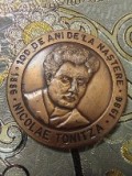 Medalii 2 Nicolae Tonitza 1986 B&acirc;rlad centenar
