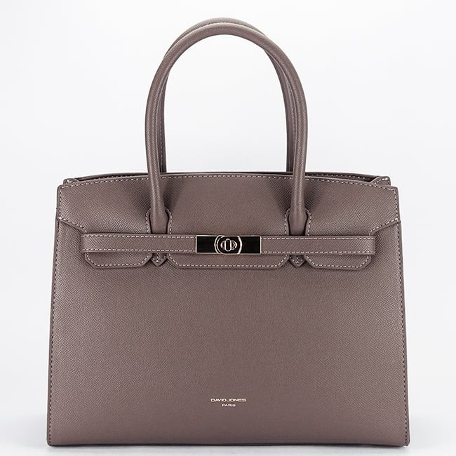 Geanta mare taupe inchis David Jones CM7391-1 17