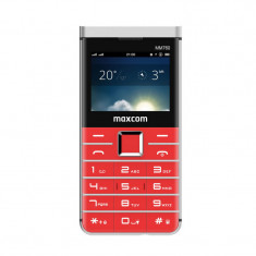 Telefon Maxcom Comfort MM760 Dual SIM 2,3 inch, 2G Red+ Casti Earsoul 2