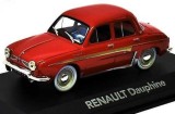Macheta auto Renault Dauphine 1965 scara 1:43 rosu