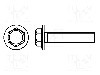 Surub M4, otel, 10mm, cap hexagonal, BOSSARD, M4X10/BN5950