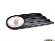 Lampa semnalizare aripa Mini One/Cooper/Clubman/Clubvan/Coupe/Roadster/Cabrio (R56/57/58/59), 07.07-, alba,cu buza, omologare ECE/SAE, 63132754254, D foto