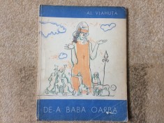 de-a baba oarba alexandru vlahuta ilustrata povesti pt. copii ed tineretului RSR