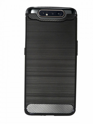 Husa SAMSUNG Galaxy A80 / A90 - Carbon (Negru) FORCELL foto