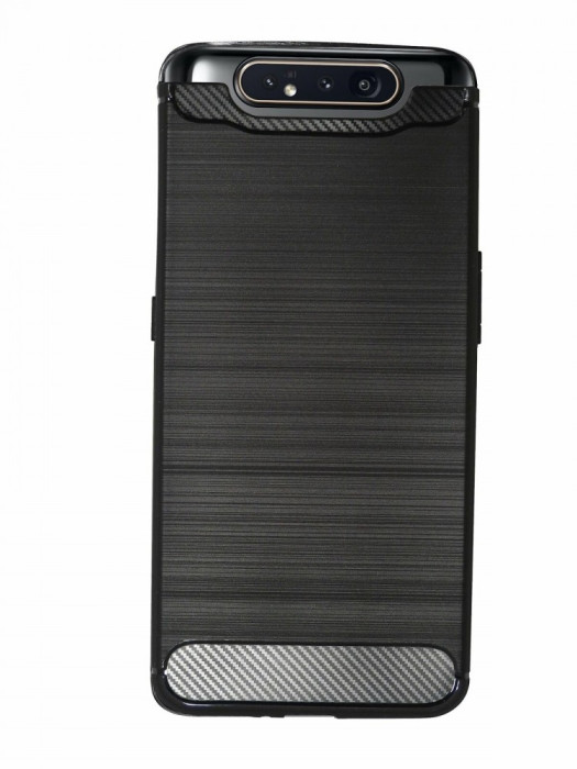 Husa SAMSUNG Galaxy A80 / A90 - Carbon (Negru) FORCELL