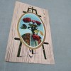 CARTE POSTALA 1918 FELICITARE, Circulata, Printata