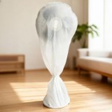 Husă pentru ventilator cu picior, 145x60cm, Albă, CMCLASS
