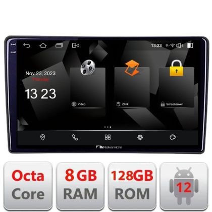 Navigatie Toyota Android radio gps internet quad core 8+128 carplay android auto v1 CarStore Technology