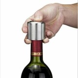 Dop Sticla Vin/Sampanie Inox, Refolosibil, Sigilare Etansa, Pastreaza Prospetimea