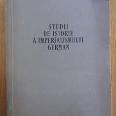 Jurgen Kuczynski - Studii de istorie a imperialismului german