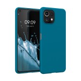 Husa pentru Xiaomi Mi 11 Lite 5G, Silicon, Verde, 54726.224, kwmobile, Carcasa