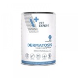 4T Dieta Veterinara Dermatosis, Dog, Turkey &amp; Guinea Fowl, 400 g