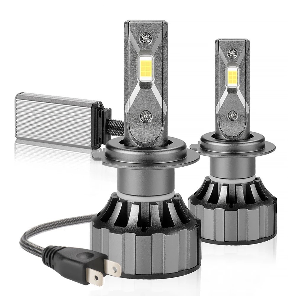 Set 2 leduri H7 model V20, 120w 10000lm 6000k, CANBUS, Universal | Okazii.ro