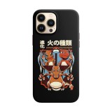 Husa compatibila cu Apple iPhone 14 Pro Max model Charizard evolutions, Silicon, TPU, Viceversa