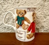 CANA DIN PORTELAN ENGLEZESC -FINE BONE CHINA- ROY KIRKHAM- "MY FAVOURITE TEDDIES" H10,5CM