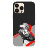 Husa compatibila cu Apple iPhone 15 Pro Max model Asuka Langley Soryu Neon Genesis Evangelion, Silicon, TPU, Viceversa, Transparent, Carcasa