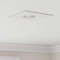 vidaXL Spoturi &icirc;ncastrate 6 buc pătrat GU10 alb 91x91 mm