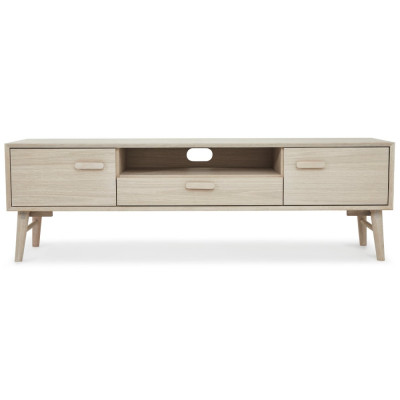 TV Table Porto Solid Oak foto