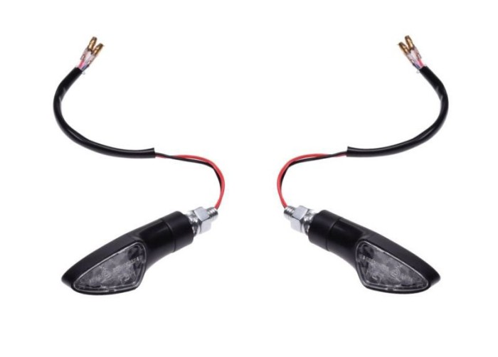 Set 2 lampi semnalizare, culoare negru LED 12v1w Cod Produs: MX_NEW AM1372