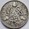 3 pence 1934 Marea Britanie, George V , argint, km#813